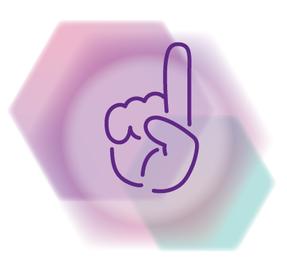 Icon Zeigefinger