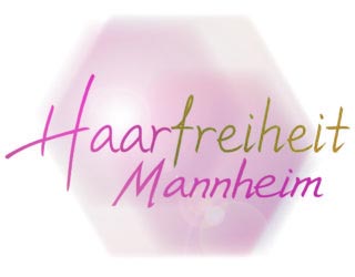 Haarfreiheit Mannheim Logo mit Wabe