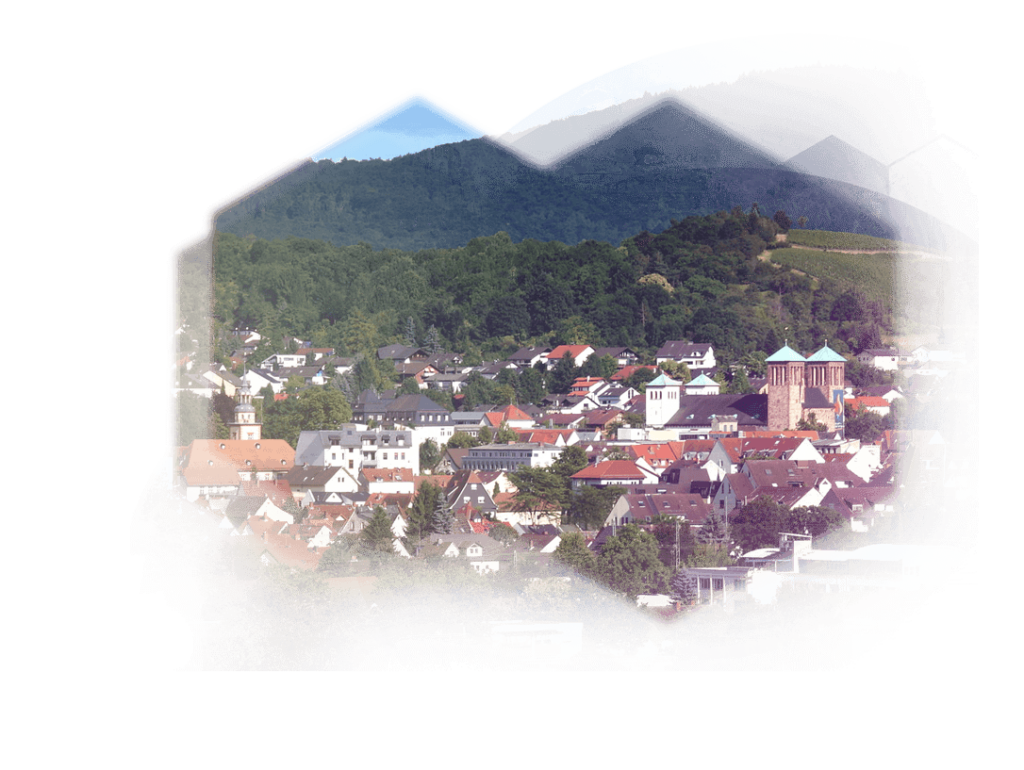 view of Bensheim