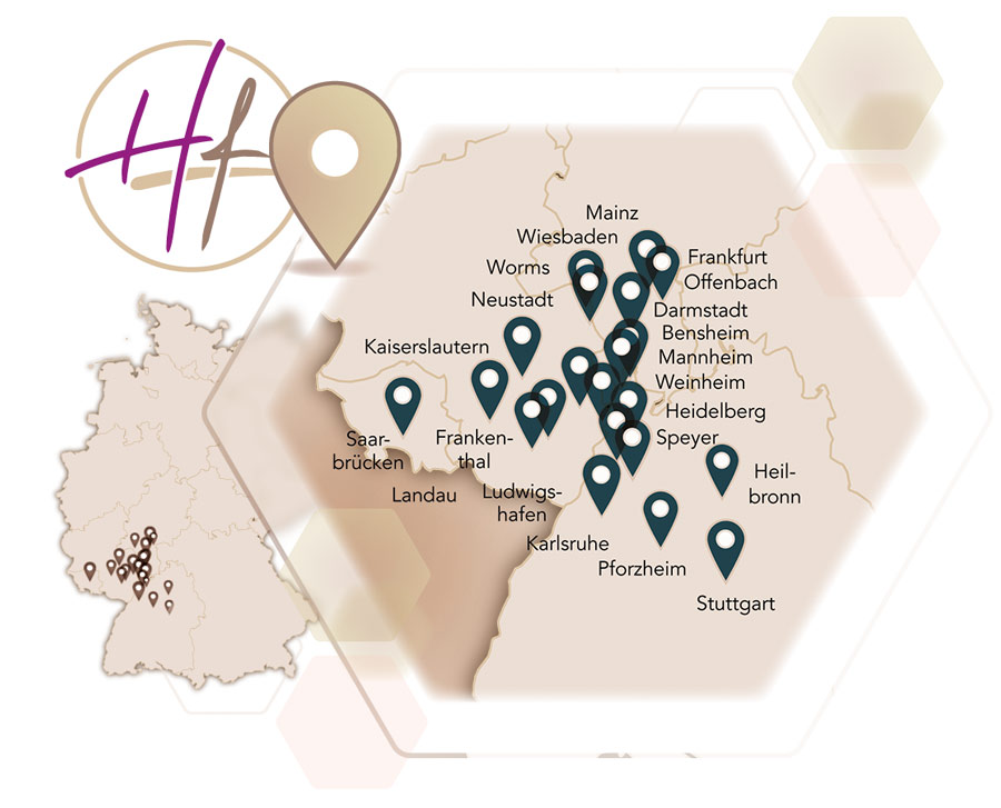 Viele Standorte für dauerhafte Haarentfernung haarfreiheit Grafik Karte