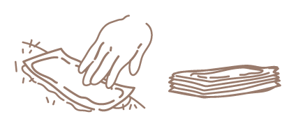 Icon Streifen auflegen